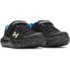 image:imageUnder Armour Kids Pre School Surge 4 Alternate Closure Running Shoes006 BlackHigh Vis YellowWhite