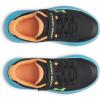 image:imageUnder Armour Kids Pre School Surge 4 Alternate Closure Running Shoes007 BlackBlue BlurHyper Green