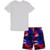 image:imageUnder Armour boys 2piece Rashguard Swim Set Short Sleeve Surf Shirt and Volley Trunks Upf 50 Sun ProtectionWhite Camo Usa