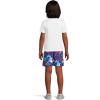 image:imageUnder Armour boys 2piece Rashguard Swim Set Short Sleeve Surf Shirt and Volley Trunks Upf 50 Sun ProtectionWhite Freedom