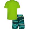 image:imageUnder Armour boys 2piece Rashguard Swim Set Short Sleeve Surf Shirt and Volley Trunks Upf 50 Sun ProtectionYellow Mercury