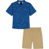 image:imageUnder Armour Boys 2Piece Short Sleeve TShirt and Shorts Set Outdoor Collection Varsity Blue Drift 5
