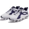 image:imageUnder Armour Boys Leadof Icon Low Rm Jr Baseball Cleats100 WhiteMidnight NavyMidnight Navy