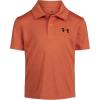 image:imageUnder Armour Boys PreSchool UA Match Play Polo 4 GrayPanic Orange Twist