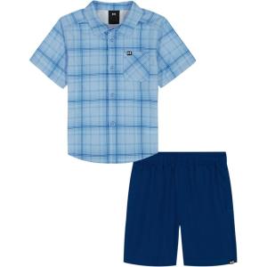 image:imageUnder Armour Boys 2Piece Short Sleeve TShirt and Shorts Set Outdoor Collection Horizon Blue Drift 6