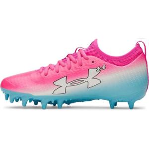image:imageUnder Armour Boys Blur Select Jr Football Cleats694 Pink RaveFresco BlueBlack