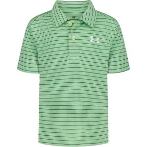 image:imageUnder Armour Boys PreSchool UA Match Play Polo 4 GrayFade Green