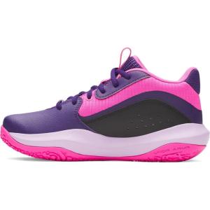 image:imageUnder Armour Kids Grade School Lockdown 7500 PurpleBlackRebel Pink