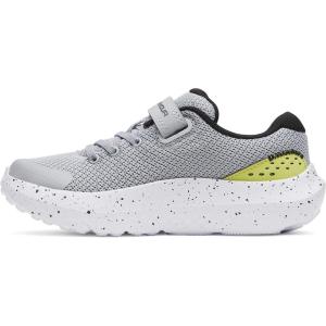 image:imageUnder Armour Kids Pre School Surge 4 Alternate Closure Running Shoes013 Mod GrayBlackLumin Yellow