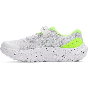 image:imageUnder Armour Kids Pre School Surge 4 Alternate Closure Running Shoes103 WhiteHyper GreenBlack
