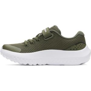image:imageUnder Armour Kids Pre School Surge 4 Alternate Closure Running Shoes390 Marine Od GreenBlaze OrangeWhite