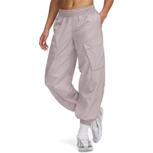image:imageUnder Armour Womens Unstoppable Woven Sheen Cargo Pants009 Gray Dawn   Gray Dawn