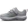 image:imageUnder Armour Boys Infant Assert 10 Alternate ClosureHalo GrayPink SugarIridescent