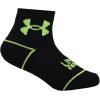 image:imageUnder Armour Girls Quarter SocksBlack Logo