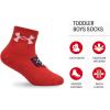 image:imageUnder Armour Girls Quarter SocksFreedom Diamond Red
