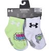 image:imageUnder Armour Girls Quarter SocksMorph Green