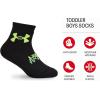 image:imageUnder Armour Girls Quarter SocksThrowback Black