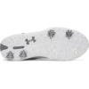 image:imageUnder Armour Mens Drive Fade 2 Golf Cleats100 WhiteTitan GrayMetallic Silver