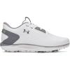 image:imageUnder Armour Mens Drive Fade 2 Golf Cleats100 WhiteTitan GrayMetallic Silver