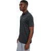 image:imageUnder Armour Mens Matchplay Printed Golf Polo001 Black  Anthracite  Castlerock