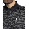 image:imageUnder Armour Mens Matchplay Printed Golf PoloBlackCastlerockPitch Gray