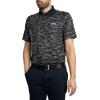 image:imageUnder Armour Mens Matchplay Printed Golf PoloBlackCastlerockPitch Gray