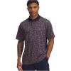 image:imageUnder Armour Mens Matchplay Printed Golf PoloMidnight NavyFireMidnight Navy