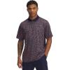 image:imageUnder Armour Mens Matchplay Printed Golf PoloMidnight NavyFireMidnight Navy