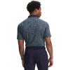 image:imageUnder Armour Mens Matchplay Printed Golf PoloMidnight NavyJasper BlueMidnight Navy