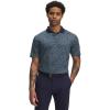 image:imageUnder Armour Mens Matchplay Printed Golf PoloMidnight NavyJasper BlueMidnight Navy