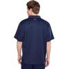 image:imageUnder Armour Mens Matchplay Printed Golf PoloMidnight NavyWashed NavyPitch Grey