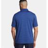 image:imageUnder Armour Mens Matchplay Printed Golf PoloTech BlueHorizon BlueMidnight Navy