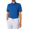 image:imageUnder Armour Mens Matchplay Printed Golf PoloTech BlueHorizon BlueMidnight Navy