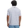 image:imageUnder Armour Mens Matchplay Printed Golf PoloWhiteBlue SmokeMidnight Navy