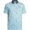 image:imageUnder Armour Mens Matchplay Printed Golf PoloWhiteDownpour GrayDownpour Gray