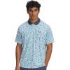 image:imageUnder Armour Mens Matchplay Printed Golf PoloWhiteDownpour GrayDownpour Gray