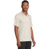 image:imageUnder Armour Mens Matchplay Printed Golf PoloWhiteKhaki BaseBlack