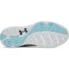 image:imageUnder Armour Womens Drive Fade 2 Spikeless Golf Cleats014 Halo GrayMetallic Silver