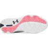 image:imageUnder Armour Womens Drive Fade 2 Spikeless Golf Cleats100 WhiteWhiteMetallic Silver