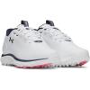 image:imageUnder Armour Womens Drive Fade 2 Spikeless Golf Cleats100 WhiteWhiteMetallic Silver