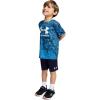 image:imageUnder Armour babyboys 2piece Short Sleeve Graphic Tshirt and Shorts Set Lightweight amp BreathableCapri Ua