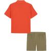 image:imageUnder Armour babyboys 2piece Short Sleeve Graphic Tshirt and Shorts Set Lightweight amp BreathableFire Woven