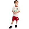 image:imageUnder Armour babyboys 2piece Short Sleeve Graphic Tshirt and Shorts Set Lightweight amp BreathableRed Soccer Tech