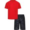 image:imageUnder Armour babyboys 2piece Short Sleeve Graphic Tshirt and Shorts Set Lightweight amp BreathableRed Sprints
