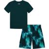 image:imageUnder Armour babyboys 2piece Short Sleeve Graphic Tshirt and Shorts Set Lightweight amp BreathableTeal Print