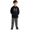 image:imageUnder Armour boys Pullover Hoodie Sweatshirt Soft amp Comfortable Fleece Outdoor CollectionBlack Rival Fill