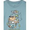 image:imageUnder Armour boys Short Sleeve Tee and Jogger SetJasper Blue Dog