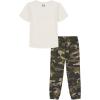 image:imageUnder Armour boys Short Sleeve Tee and Jogger SetSummit White