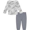 image:imageUnder Armour boys Short Sleeve Tee and Jogger SetWhite Marble