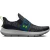 image:imageUnder Armour Boys Pre School Surge 3 Slip on002 BlackStatic BlueLime Surge